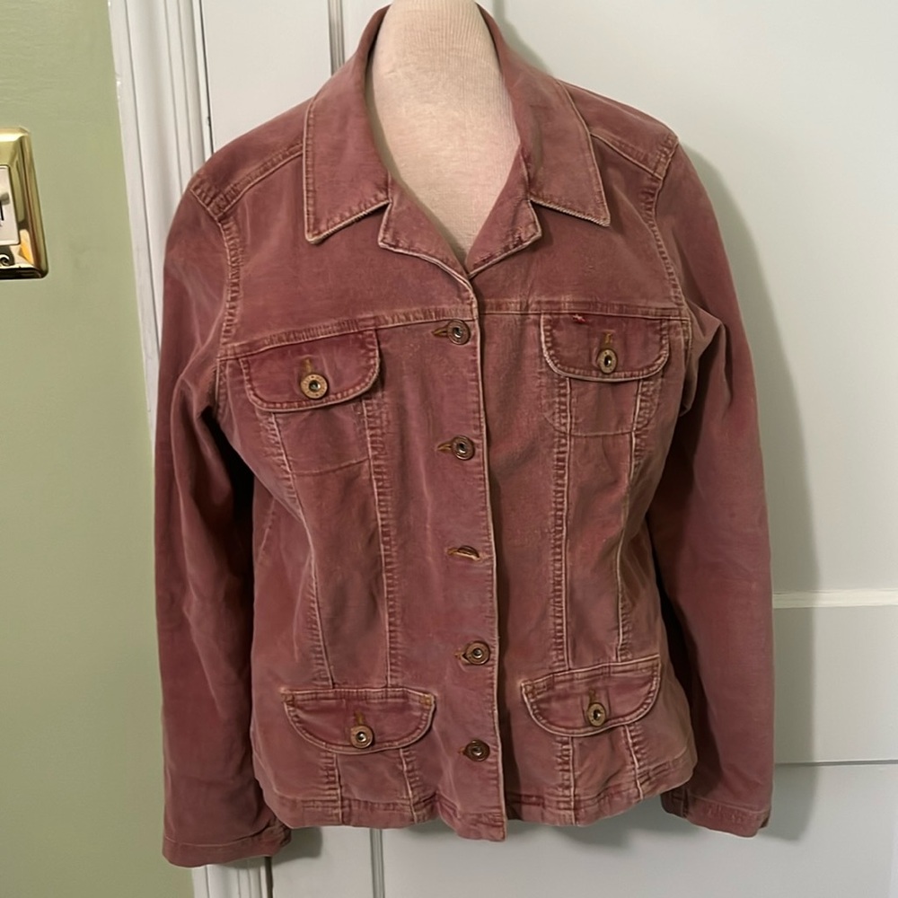 Jeanstar corduroy jacket. Size Large.